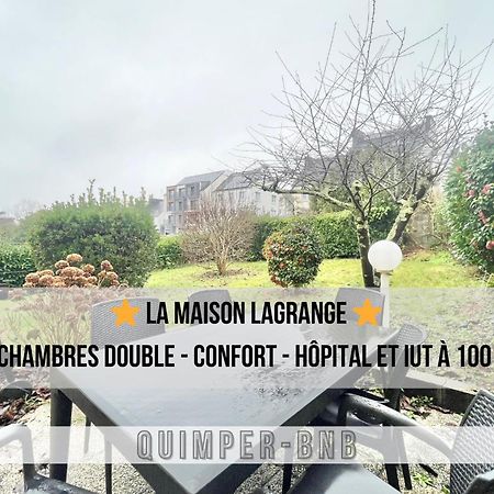 Maison Lagrange - 4 Chambres Quartier Iut Hopital Quimper Zewnętrze zdjęcie